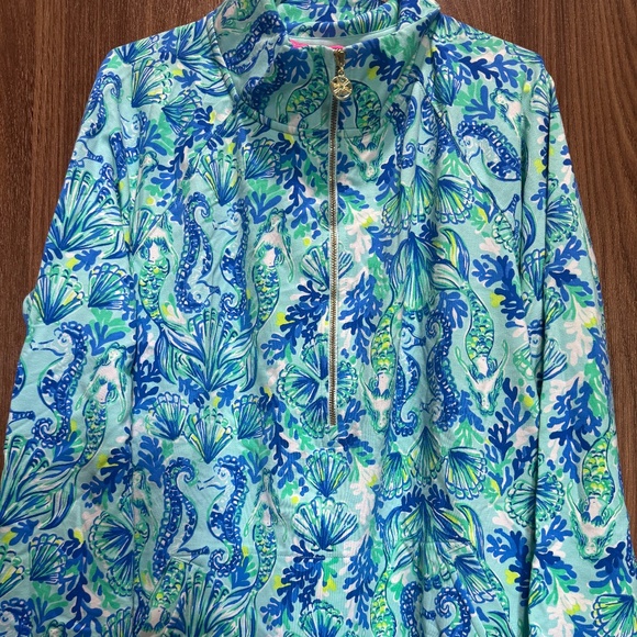 Lilly Pulitzer SEEING DOUBLE Skipper popover size M L XL - Picture 1 of 1
